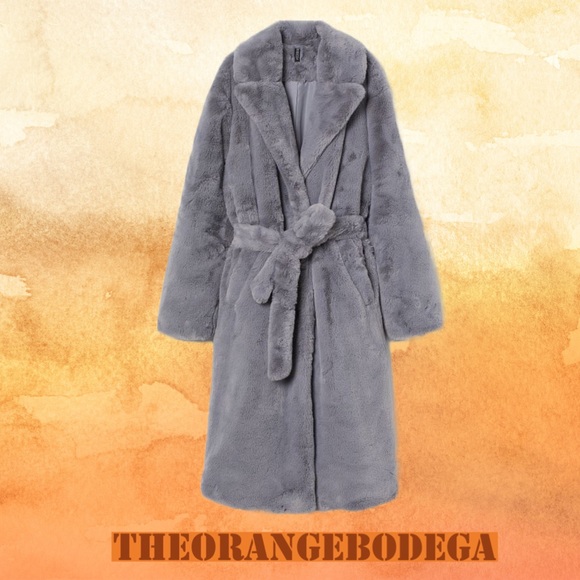 H&M Jackets & Blazers - H&M Fur long outerwear